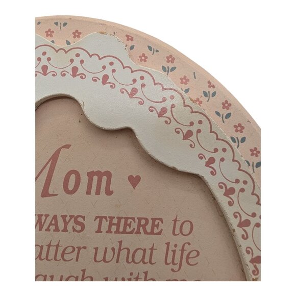 Vintage Dexsa Mom Wall Plaque Heartfelt Quote Rustic Floral Granny Cottage Core - Picture 9 of 10